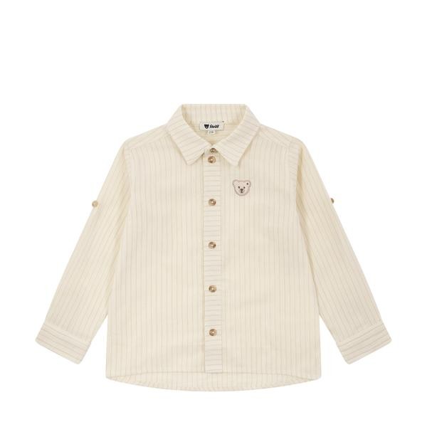 Steiff Hemd langarm beige gestreift
