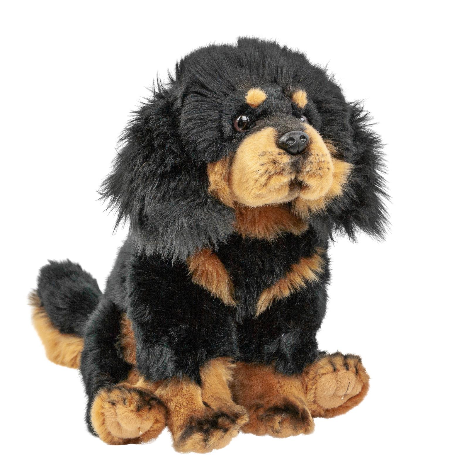 Kuscheltier Hund Mastiff 26 cm sitzend Plüschhund