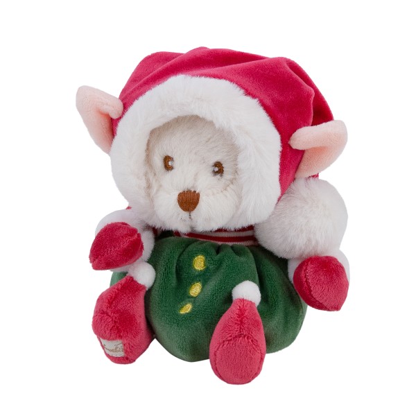 Bukowski Ziggy Santa's Little Helper grün 15 cm Plüschteddybär