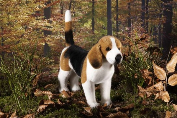 Kösen Hund Beagle 34 cm stehend Stofftier