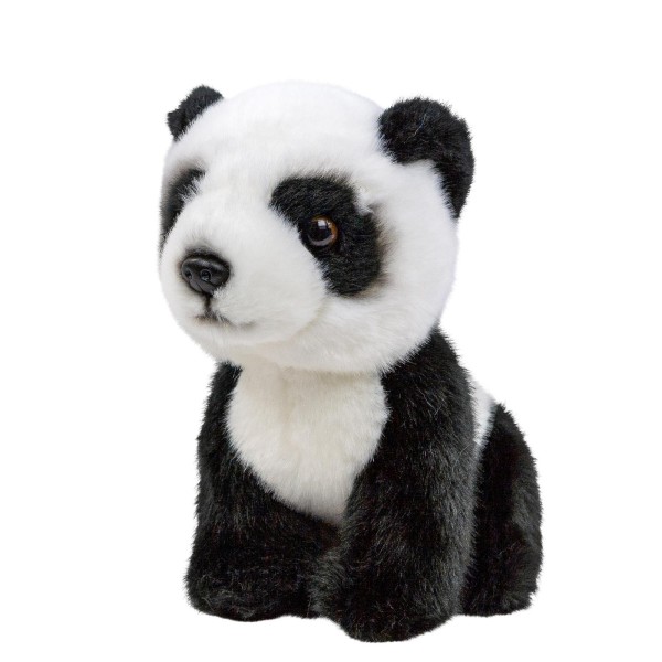Plüschtier Pandabär 18 cm sitzend schwarz-weiß Kuscheltier