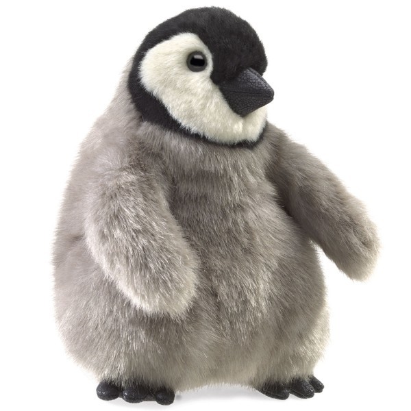 Folkmanis Handpuppe Pinguinbaby 25 cm