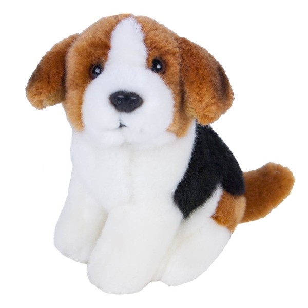 Kuscheltier Beagle 12 cm Hund klein Uni-Toys