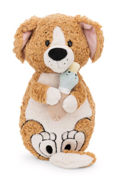 Nici Kuscheltier Hund mit Ente 40 cm Plüschhund