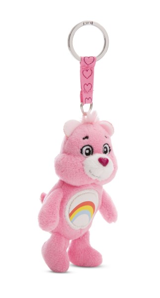 Nici Schlüsselanhänger Glücksbärchis Hurrabärchi rosa 10 cm