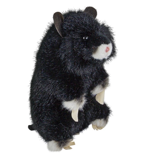 Kösen Feldhamster 18 cm schwarz Plüschtier