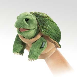 Folkmanis Handpuppe Schildkröte 17 cm