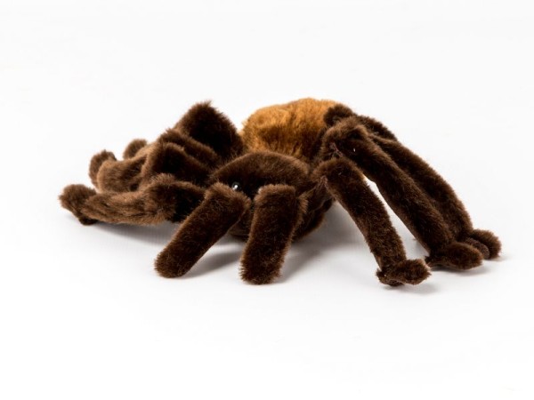 Kösen Vogelspinne Therese 22 cm braun-schwarz Stofftier