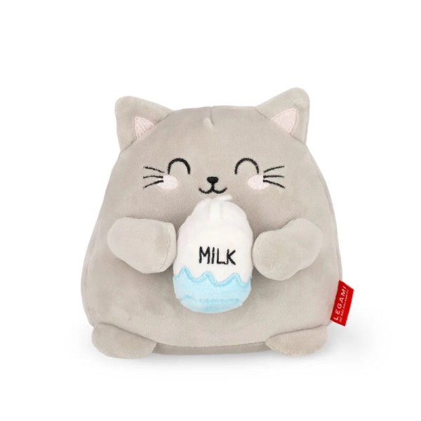 Super Soft! Mini Kitty mit Milchflasche 15 cm