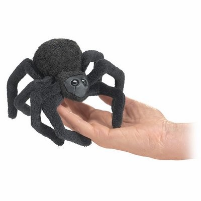 Folkmanis Fingerpuppe Spinne 13 cm