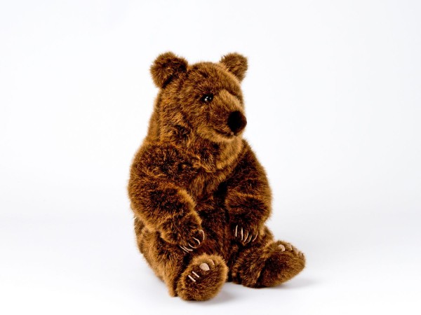 Kösen Braunbär Schlaffi 51 cm sitzend Stofftier