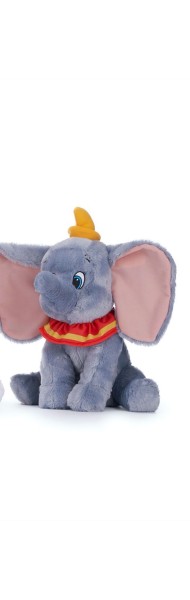 Kuscheltier Elefant Dumbo Disney sitzend grau 30 cm Plüschelefant