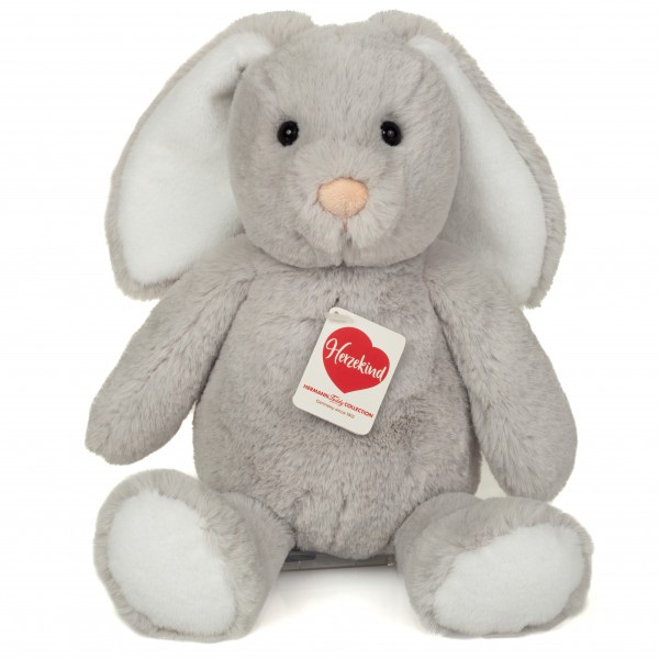 Teddy Hermann Hase Abby grau 32 cm Kuscheltier