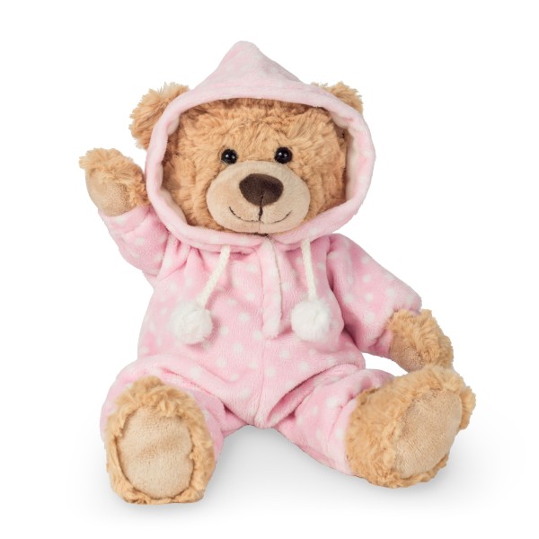 Teddy Hermann Schlafanzugbär 30 cm rosa