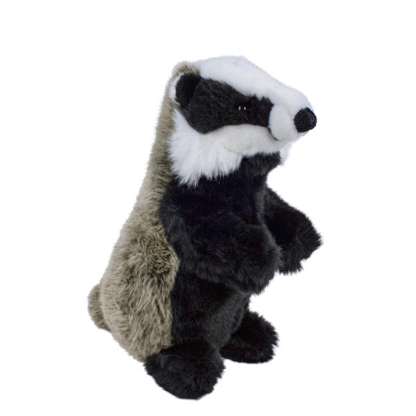 Kuscheltier Dachs stehend 28 cm Plüschdachs