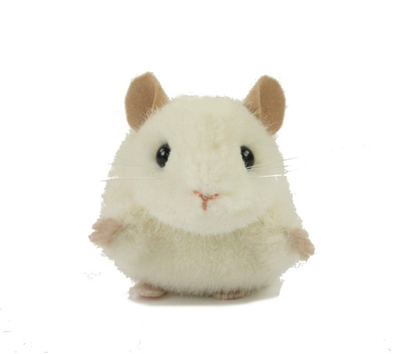 Kösen Maus Pieps weiß 10 cm Stofftier