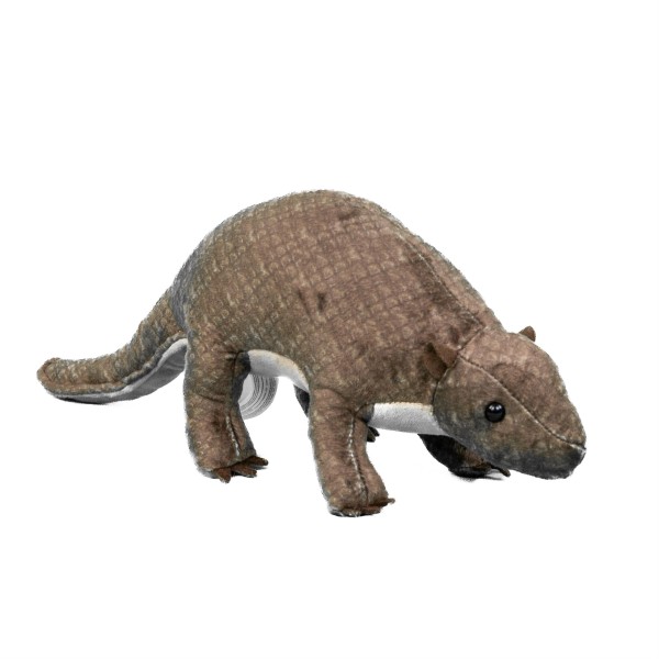 Kuscheltier Schuppentier braun 35 cm Plüschpangolin