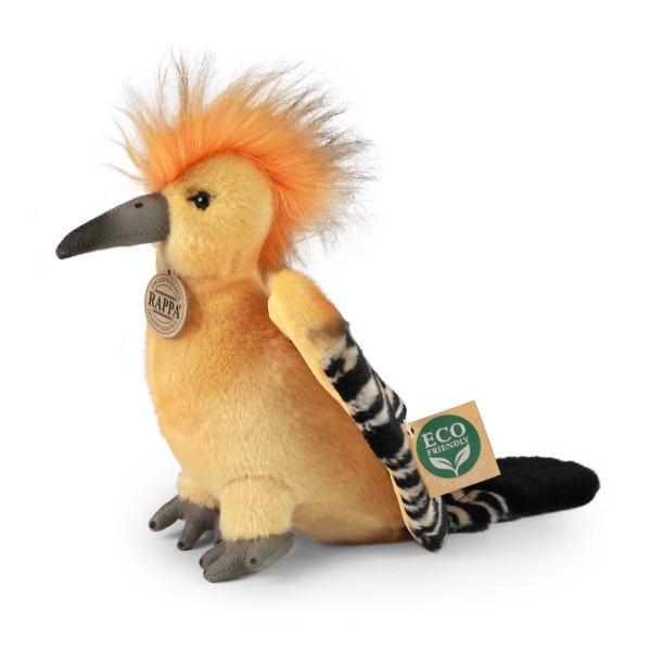 Kuscheltier Wiedehopf bunt 20 cm Plüschvogel